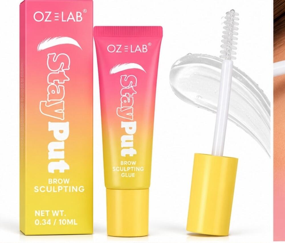 OZ LAB Stay Put Brow Sculpting Glue 10 mL – Brow Styling & Shaping Gel